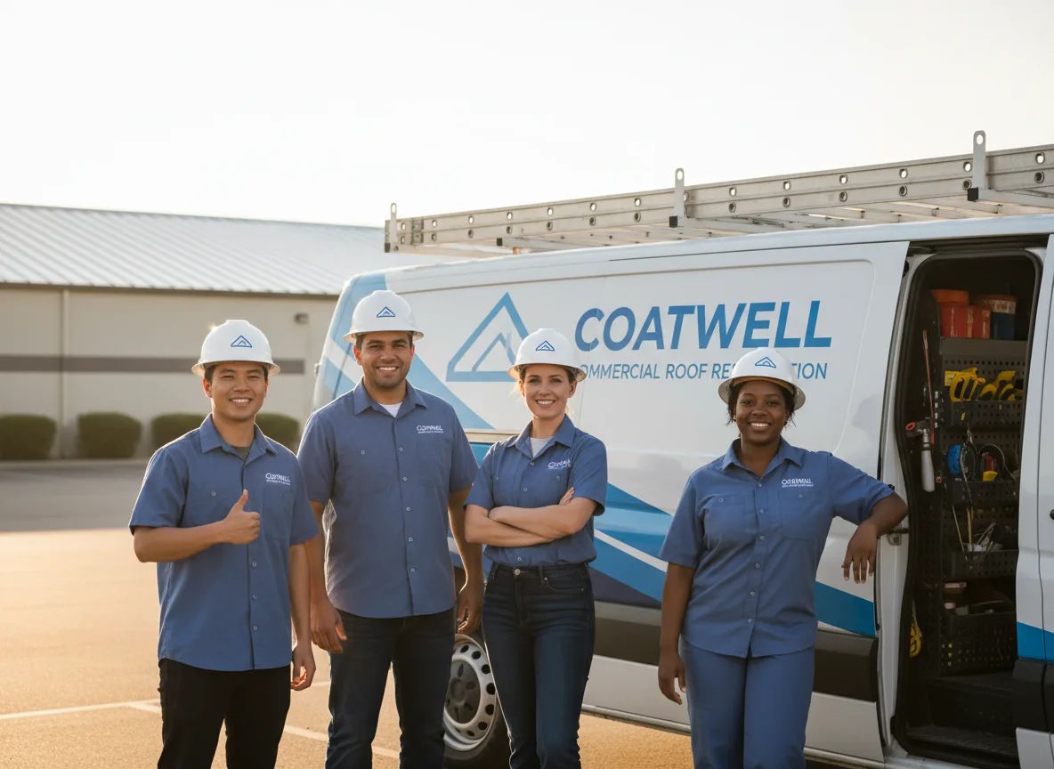 Commercial roof coating company in New Hudson, MI